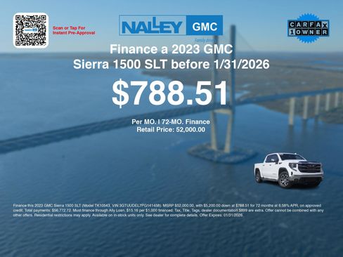 Used 2023 GMC Sierra 1500 SLT w/ SLT Premium Package image 3