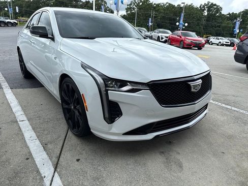 Used 2023 Cadillac CT4 Luxury w/ LPO, ONYX Package RWD image 2