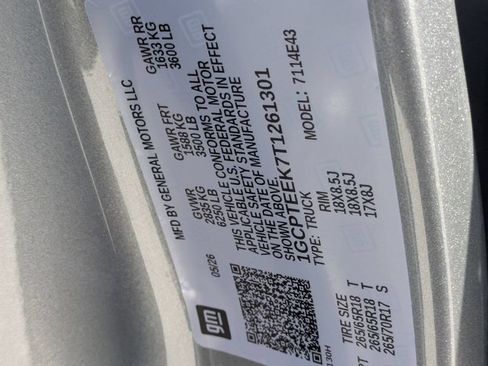 New 2026 Chevrolet Colorado Trail Boss AWD/4WD image 36