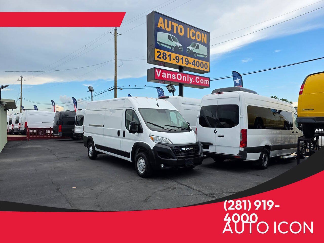 Used 2024 RAM ProMaster 2500 w/ Convenience Group FWD image 1