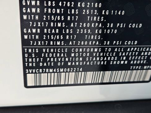 New 2025 Volkswagen Tiguan S image 21