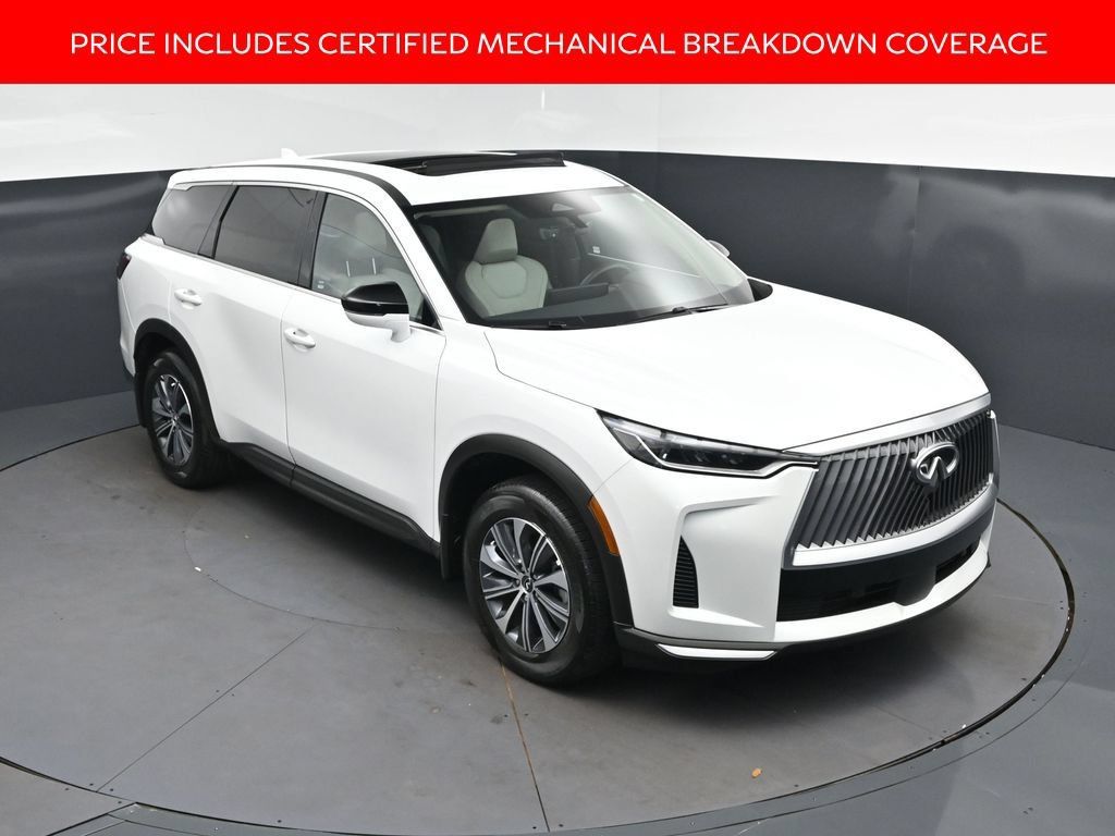 Certified 2026 INFINITI QX60 Pure w/ Cargo Package FWD image 1