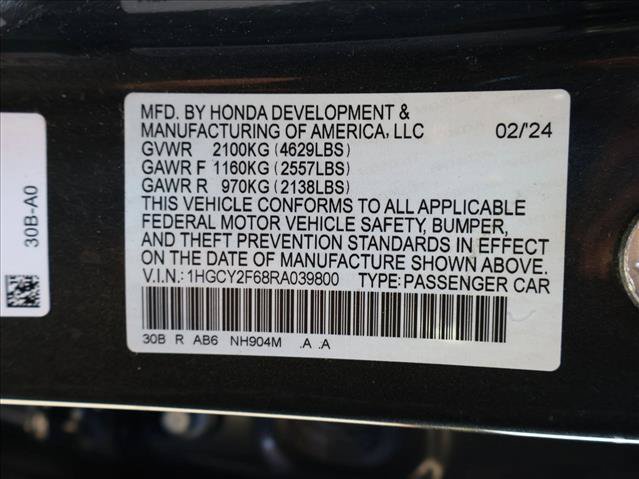 Used 2024 Honda Accord EX-L image 30
