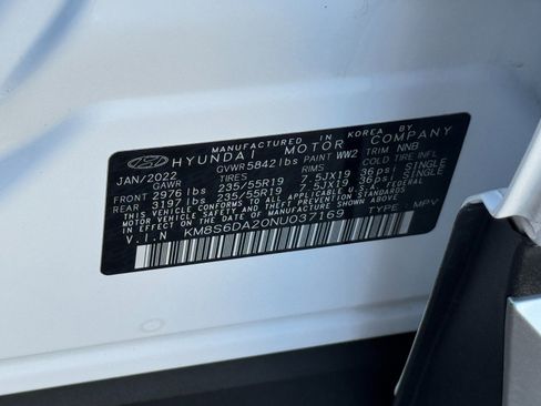 Used 2022 Hyundai Santa Fe SEL Convenience AWD/4WD image 41