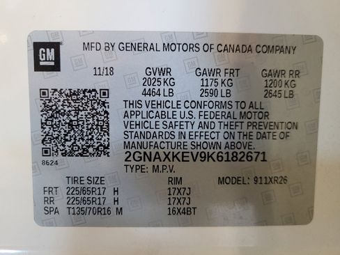 Used 2019 Chevrolet Equinox LT FWD image 33