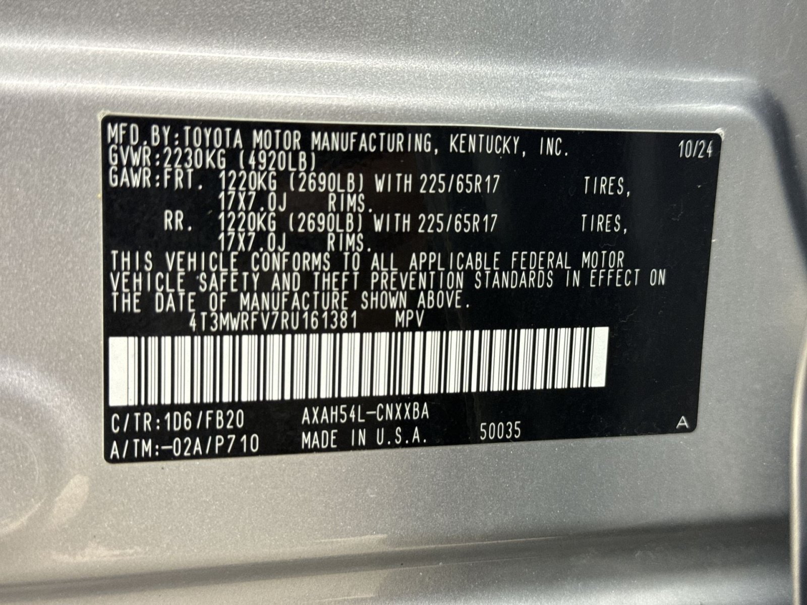 Used 2024 Toyota RAV4 LE AWD/4WD image 41