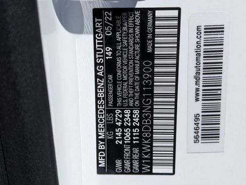 Used 2022 Mercedes-Benz C 300 Cabriolet w/ AMG Line image 21