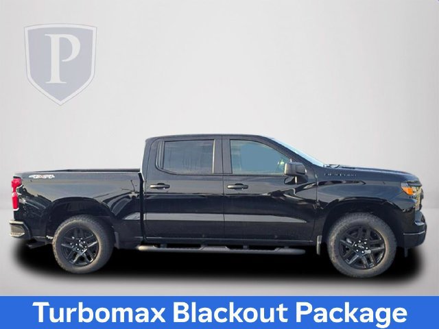 New 2026 Chevrolet Silverado 1500 Custom w/ Turbomax Blackout Package AWD/4WD image 6