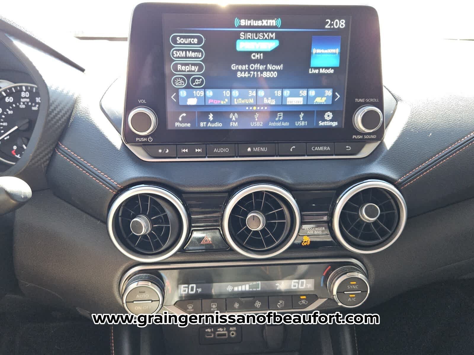 Used 2022 Nissan Sentra SR w/ Electronics Package FWD image 10