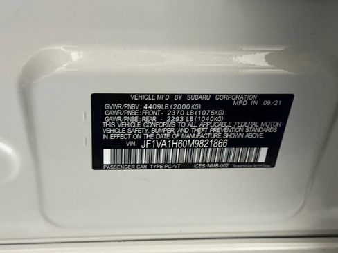 Used 2021 Subaru WRX Limited image 52