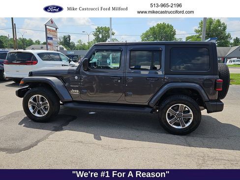 Used 2021 Jeep Wrangler Unlimited Sahara AWD/4WD image 2
