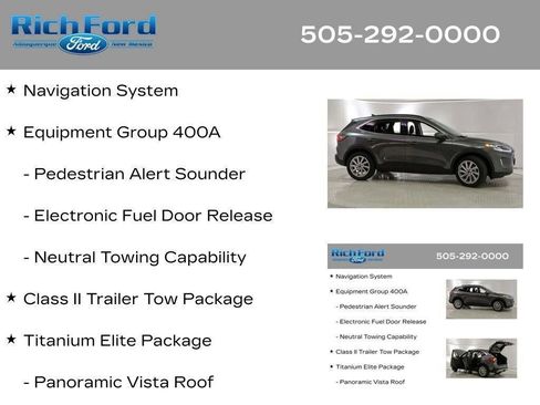 Used 2021 Ford Escape Titanium w/ Titanium Elite Package AWD/4WD image 19