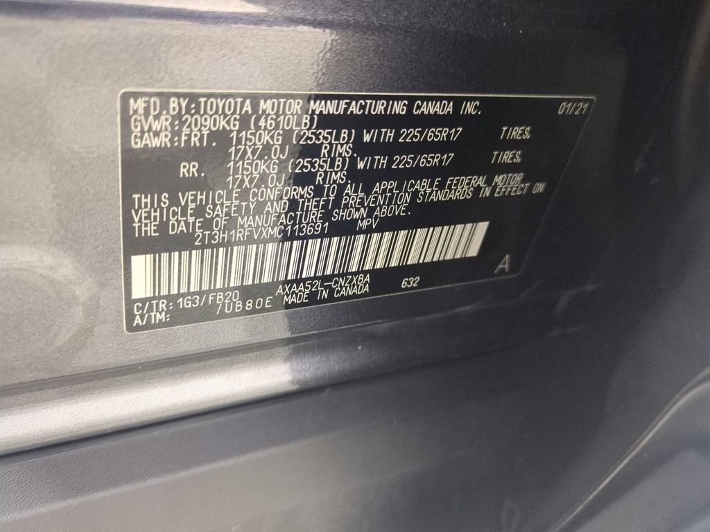 Used 2021 Toyota RAV4 LE FWD image 37