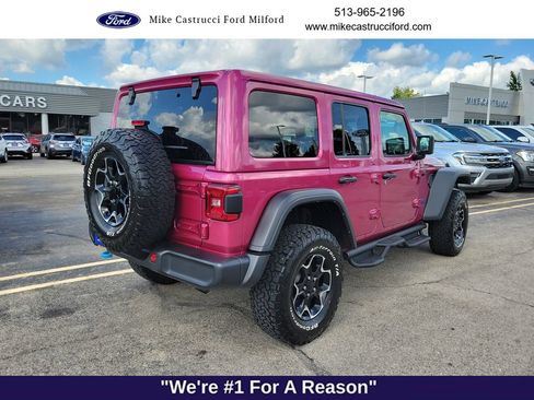 Used 2022 Jeep Wrangler Unlimited Rubicon 4xe AWD/4WD image 5