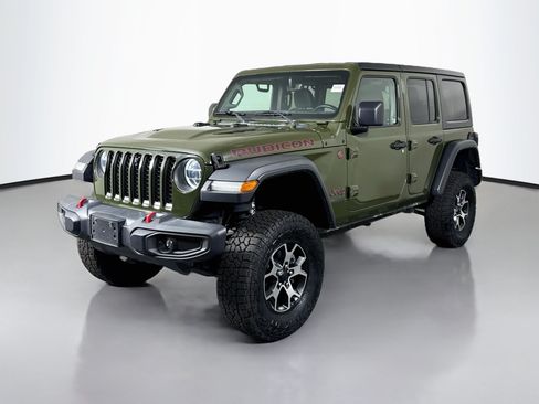 Used 2021 Jeep Wrangler Unlimited Rubicon w/ Uconnect 4C Nav & Sound Group AWD/4WD image 4
