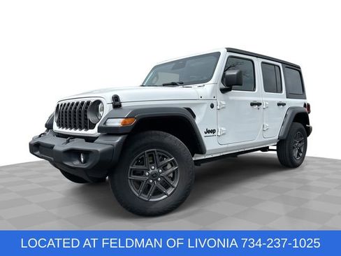 Used 2025 Jeep Wrangler Unlimited Sport AWD/4WD image 1