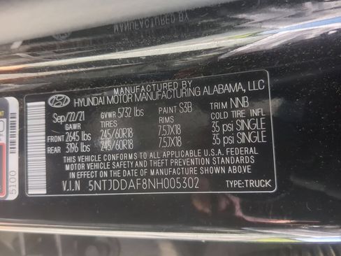 Used 2022 Hyundai Santa Cruz SEL Premium AWD/4WD image 31