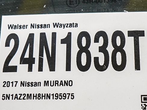 Used 2017 Nissan Murano SL w/ SL Technology Package AWD/4WD image 32