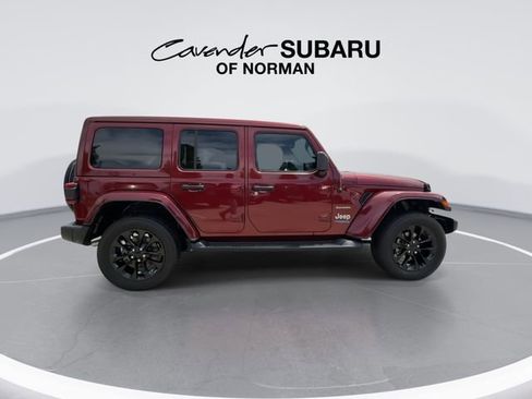 Used 2021 Jeep Wrangler Unlimited Sahara w/ Cold Weather Group AWD/4WD image 9
