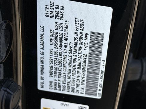 Used 2021 Honda Passport EX-L image 30