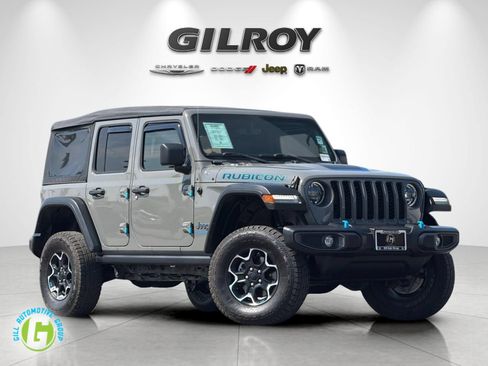 Used 2023 Jeep Wrangler Unlimited Rubicon 4xe AWD/4WD image 1