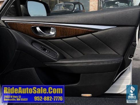 Used 2016 INFINITI Q50 Red Sport 400 AWD/4WD image 12