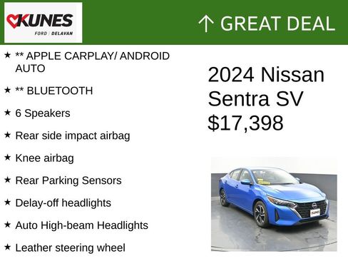 Used 2024 Nissan Sentra SV image 2