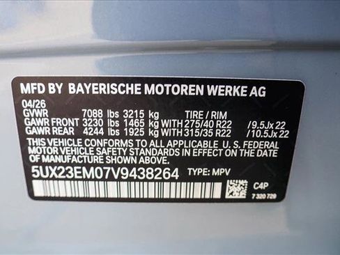 New 2027 BMW X7 xDrive40i AWD/4WD image 26