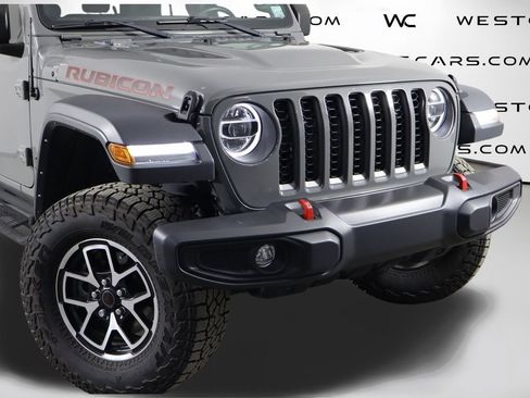 Used 2022 Jeep Gladiator Rubicon w/ LED Lighting Group AWD/4WD image 49