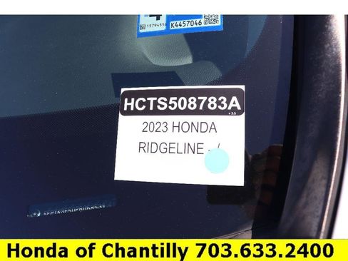 Certified 2023 Honda Ridgeline RTL image 35
