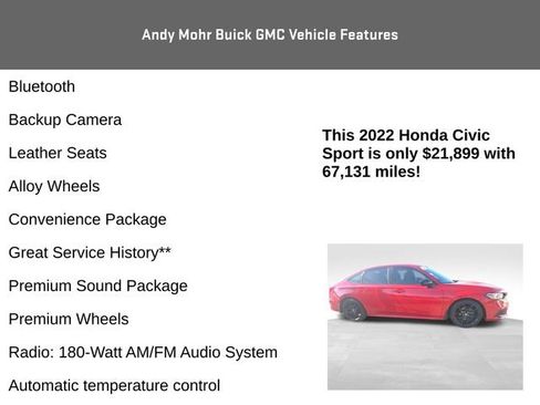 Used 2022 Honda Civic Sport image 4