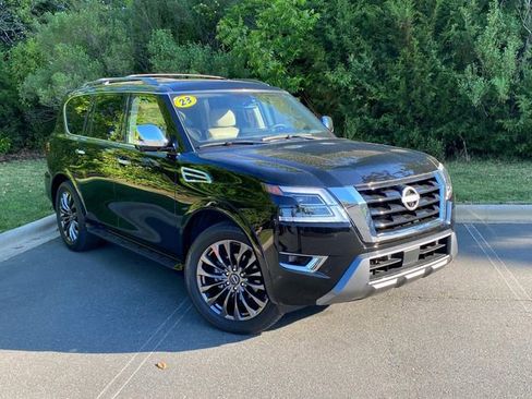 Used 2023 Nissan Armada Platinum w/ Cargo Package RWD image 1