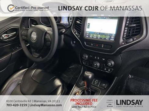 Used 2022 Jeep Cherokee Trailhawk w/ Sun, Sound & Nav Group AWD/4WD image 14