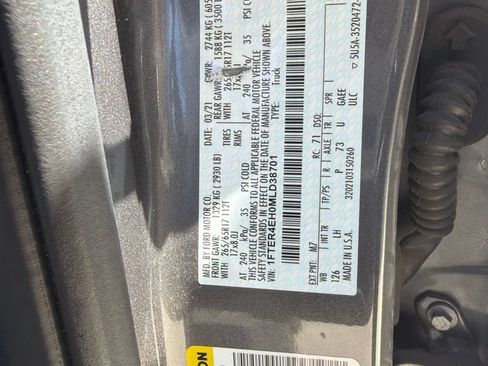 Used 2021 Ford Ranger XLT w/ Equipment Group 301A Mid RWD image 15