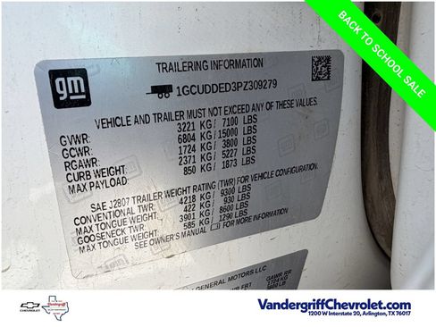 Certified 2023 Chevrolet Silverado 1500 LT w/ Work Truck Package AWD/4WD image 27