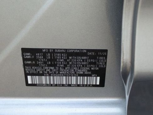 New 2026 Subaru Crosstrek 2.5i Premium image 38