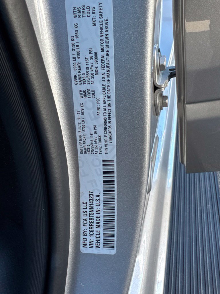 Used 2022 RAM 1500 Big Horn RWD image 47