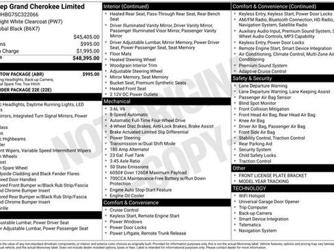 New 2025 Jeep Grand Cherokee Limited w/ Trailer Tow Package image 3