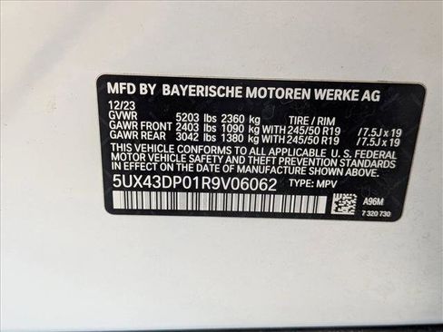 Used 2024 BMW X3 sDrive30i w/ Convenience Package image 23