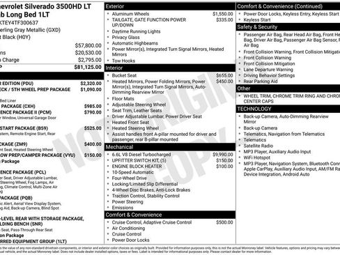 Certified 2026 Chevrolet Silverado 3500 LT w/ All Star Edition AWD/4WD image 42