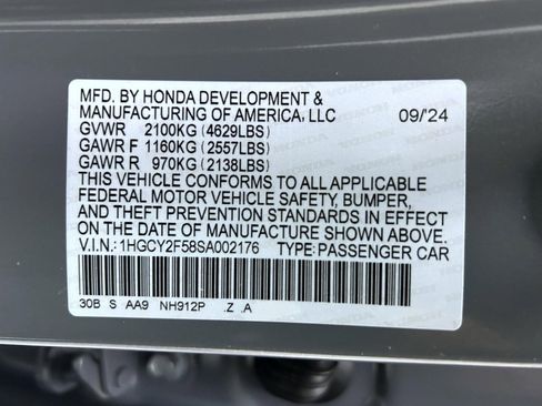 Used 2025 Honda Accord Sport image 24