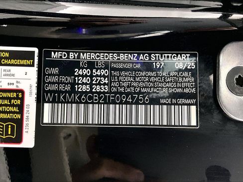 Used 2026 Mercedes-Benz CLE 53 AMG 4MATIC Cabriolet image 33