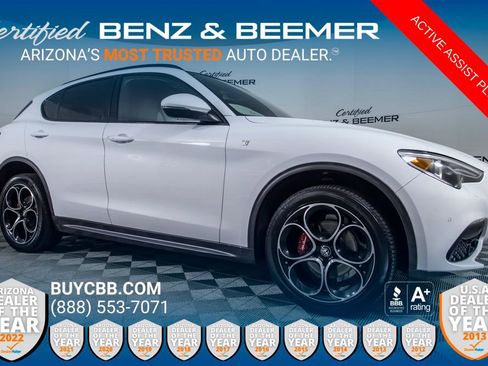 Used 2022 Alfa Romeo Stelvio Ti w/ Active Assist Plus Package image 1