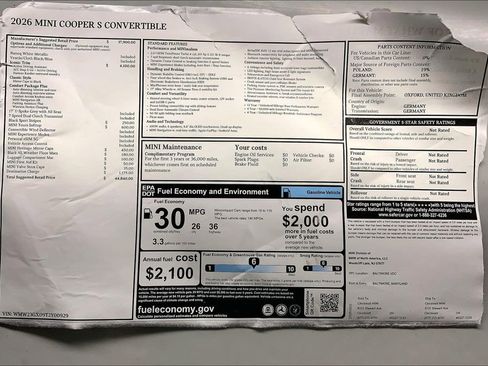 New 2026 MINI Cooper S image 12
