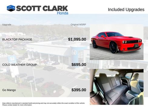 Used 2022 Dodge Challenger GT w/ Blacktop Package RWD image 8