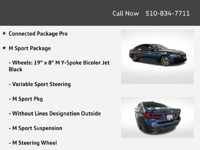 Used 2022 BMW 530i w/ M Sport Package RWD image 4