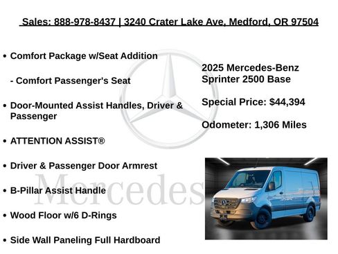 Used 2025 Mercedes-Benz Sprinter 2500 image 10