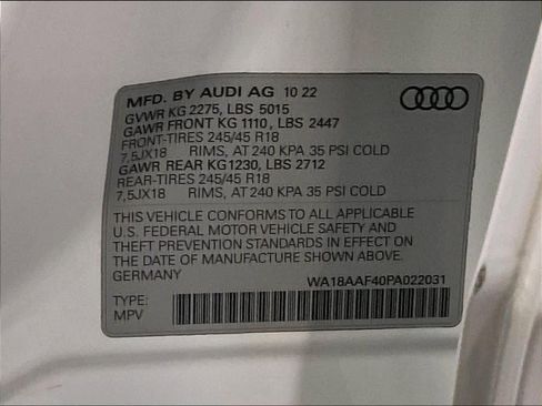 Certified 2023 Audi A4 2.0T allroad Premium Plus w/ Premium Plus Package AWD/4WD image 33