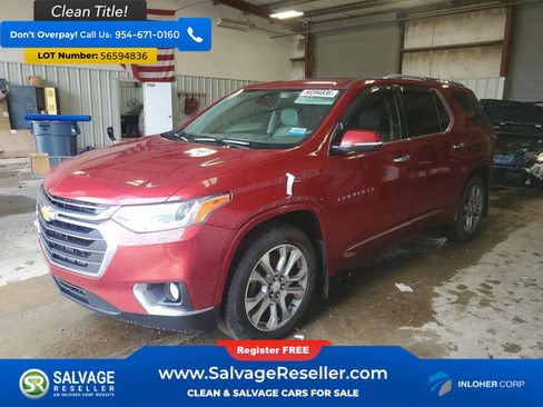 Used 2018 Chevrolet Traverse Premier w/ Driver Confidence II Package FWD image 1