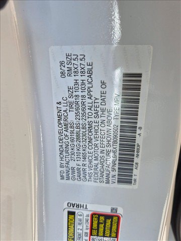 New 2026 Honda Odyssey EX-L image 17
